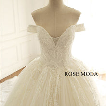 Load image into Gallery viewer, Rosemoda-beaded-lace-ball-gown-wedding-dress-c_8114a983-7003-41b7-929f-cb188491bead.jpg