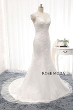 Load image into Gallery viewer, Rosemoda Two Pieces Heavy Delicated Beaded Mermaid Wedding Dress