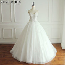 Load image into Gallery viewer, rosemoda-Vintage-lace-ball-gown-wedding-dress-a.jpg