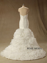 Load image into Gallery viewer, rosemoda-asymmetrical-draped-ruffled-organza-mermaid-wedding-dress-c.jpg