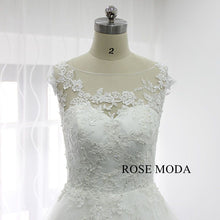 Load image into Gallery viewer, rosemoda-bateau-neckline-a-line-wedding-dress-c.jpg
