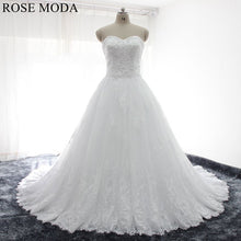 Load image into Gallery viewer, rosemoda-beaded-chantilly-lace-ball-gown-wedding-dress-a_278e9ecc-7166-40f6-bc39-fe93d61dc320.jpg