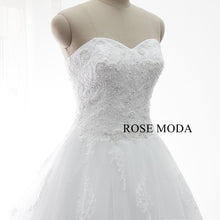 Load image into Gallery viewer, rosemoda-beaded-chantilly-lace-ball-gown-wedding-dress-d_c64a3300-5cf2-4df5-ae54-7988a3760c4f.jpg