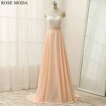 Load image into Gallery viewer, rosemoda-beaded-chiffon-a-line-long-evening-dress-a.jpg