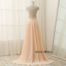 Load image into Gallery viewer, rosemoda-beaded-chiffon-a-line-long-evening-dress-c.jpg