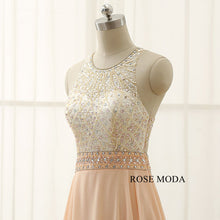 Load image into Gallery viewer, rosemoda-beaded-chiffon-a-line-long-evening-dress-e.jpg