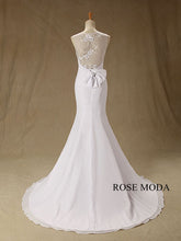 Load image into Gallery viewer, rosemoda-beaded-chiffon-mermaid-wedding-dress-c.jpg