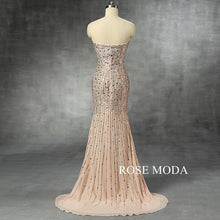 Load image into Gallery viewer, rosemoda-beaded-chiffon-sheath-evening-dress-c.jpg