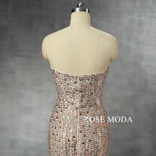 Load image into Gallery viewer, rosemoda-beaded-chiffon-sheath-evening-dress-g.jpg
