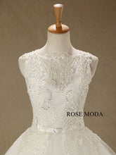 Load image into Gallery viewer, rosemoda-beaded-embroidery-a-line-wedding-dress-d_856fc476-346e-4b41-a966-1312893c9e09.jpg