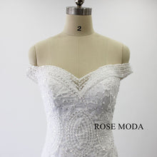 Load image into Gallery viewer, rosemoda-beaded-embroidery-mermaid-wedding-dress-b.jpg