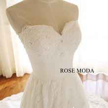 Load image into Gallery viewer, rosemoda-beaded-lace-a-line-bridal-dress-d.jpg