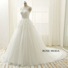 Load image into Gallery viewer, rosemoda-beaded-lace-ball-gown-wedding-dress-b_705658ea-56b7-43fa-a03c-42e7990a5b27.jpg