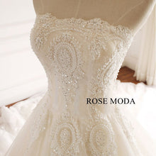 Load image into Gallery viewer, rosemoda-beaded-lace-ball-gown-wedding-dress-d.jpg