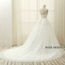Load image into Gallery viewer, rosemoda-beaded-lace-ball-gown-wedding-dress-d_99d4edd0-fcb9-4f00-90eb-f01a5a05d765.jpg