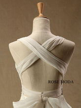 Load image into Gallery viewer, rosemoda-beaded-lace-mermaid-wedding-dress-with-strap-f.jpg