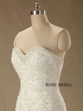 Load image into Gallery viewer, rosemoda-beaded-lace-satin-mermaid-wedding-dress-e.jpg