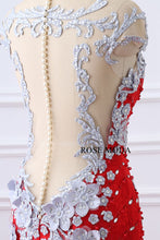 Load image into Gallery viewer, rosemoda-beaded-lace-stunning-mermaid-evening-dress-f.jpg