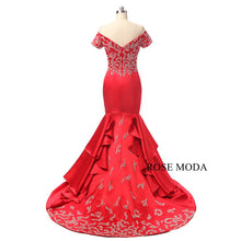 Load image into Gallery viewer, rosemoda-beaded-trumpet-evening-dress-c.jpg