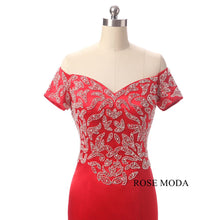 Load image into Gallery viewer, rosemoda-beaded-trumpet-evening-dress-d.jpg