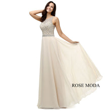 Load image into Gallery viewer, rosemoda-beading-chiffon-long-a-line-prom-dress-b.jpg