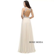 Load image into Gallery viewer, rosemoda-beading-chiffon-long-a-line-prom-dress-c.jpg
