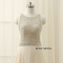 Load image into Gallery viewer, rosemoda-beading-chiffon-long-a-line-prom-dress-f.jpg