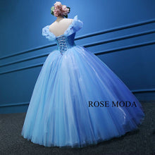 Load image into Gallery viewer, rosemoda-blue-ball-gown-wedding-dress-f.jpg