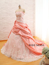 Load image into Gallery viewer, rosemoda-blush-pink-ball-gown-wedding-dress-c.jpg