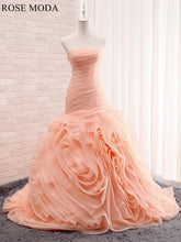 Load image into Gallery viewer, rosemoda-blush-ruffled-organza-wedding-dress-a.jpg