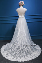 Load image into Gallery viewer, rosemoda-cap-sleeve-a-line-weddingdress-d.jpg