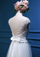 Load image into Gallery viewer, rosemoda-cap-sleeve-a-line-weddingdress-i.jpg