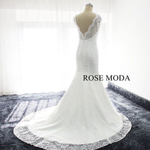 Load image into Gallery viewer, rosemoda-cap-sleeve-lace-mermaid-wedding-dress-e_48a1e45d-abe0-4165-8e0e-8d0646275033.jpg