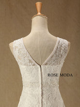 Load image into Gallery viewer, rosemoda-cap-sleeve-lace-mermaid-wedding-dress-g.jpg