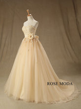 Load image into Gallery viewer, rosemoda-champagne-lace-a-line-wedding-dress-b_af41492e-2091-42ba-b57c-83cd62930387.jpg