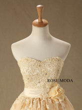 Load image into Gallery viewer, rosemoda-champagne-lace-a-line-wedding-dress-d_aac74adc-c634-4f5b-bfbd-74318b9571e5.jpg