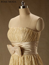 Load image into Gallery viewer, rosemoda-champagne-lace-a-line-wedding-dress-e.jpg