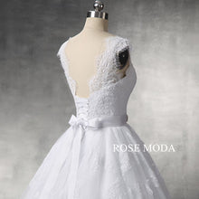 Load image into Gallery viewer, rosemoda-chantilly-lace-ball-gown-wedding-dress-h.jpg