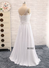 Load image into Gallery viewer, rosemoda-chiffon-a-line-wedding-dress-e.jpg