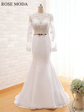 Load image into Gallery viewer, rosemoda-chiffon-mermaid-bridal-gown-a.jpg