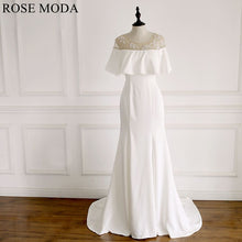 Load image into Gallery viewer, rosemoda-crepe-mermaid-wedding-dress-a.jpg