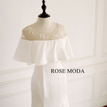 Load image into Gallery viewer, rosemoda-crepe-mermaid-wedding-dress-d.jpg