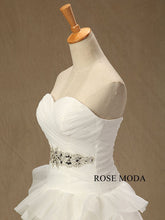 Load image into Gallery viewer, rosemoda-crossover-bodice-organza-ball-gown-wedding-dress-e.jpg