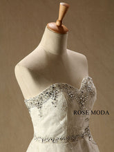 Load image into Gallery viewer, rosemoda-crystal-lace-mermaid-wedding-dress-e_0bf331cd-6376-44d9-955e-275f16121884.jpg