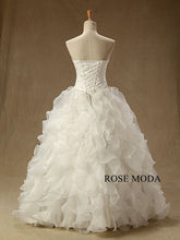 Load image into Gallery viewer, rosemoda-crystal-ruffled-organza-ball-gown-wedding-dress-c.jpg