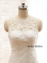 Load image into Gallery viewer, rosemoda-cut-out-back-lace-mermaid-weddingdress-f.jpg