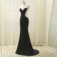 Load image into Gallery viewer, rosemoda-delicate-beaded-velvet-women-warm-prom-dress-c.jpg