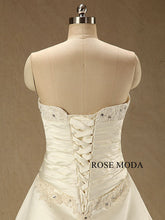 Load image into Gallery viewer, rosemoda-dropped-a-line-satin-wedding-dress-f.jpg