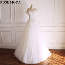 Load image into Gallery viewer, rosemoda-dropped-a-line-wedding-dress-a_30185de5-ef8e-41f6-afb1-7387ddd3ac1f.jpg