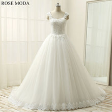 Load image into Gallery viewer, rosemoda-dropped-beaded-lace-ball-gown-wedding-dress-a_75485cc2-cfd3-4bab-9472-501939b4e883.jpg